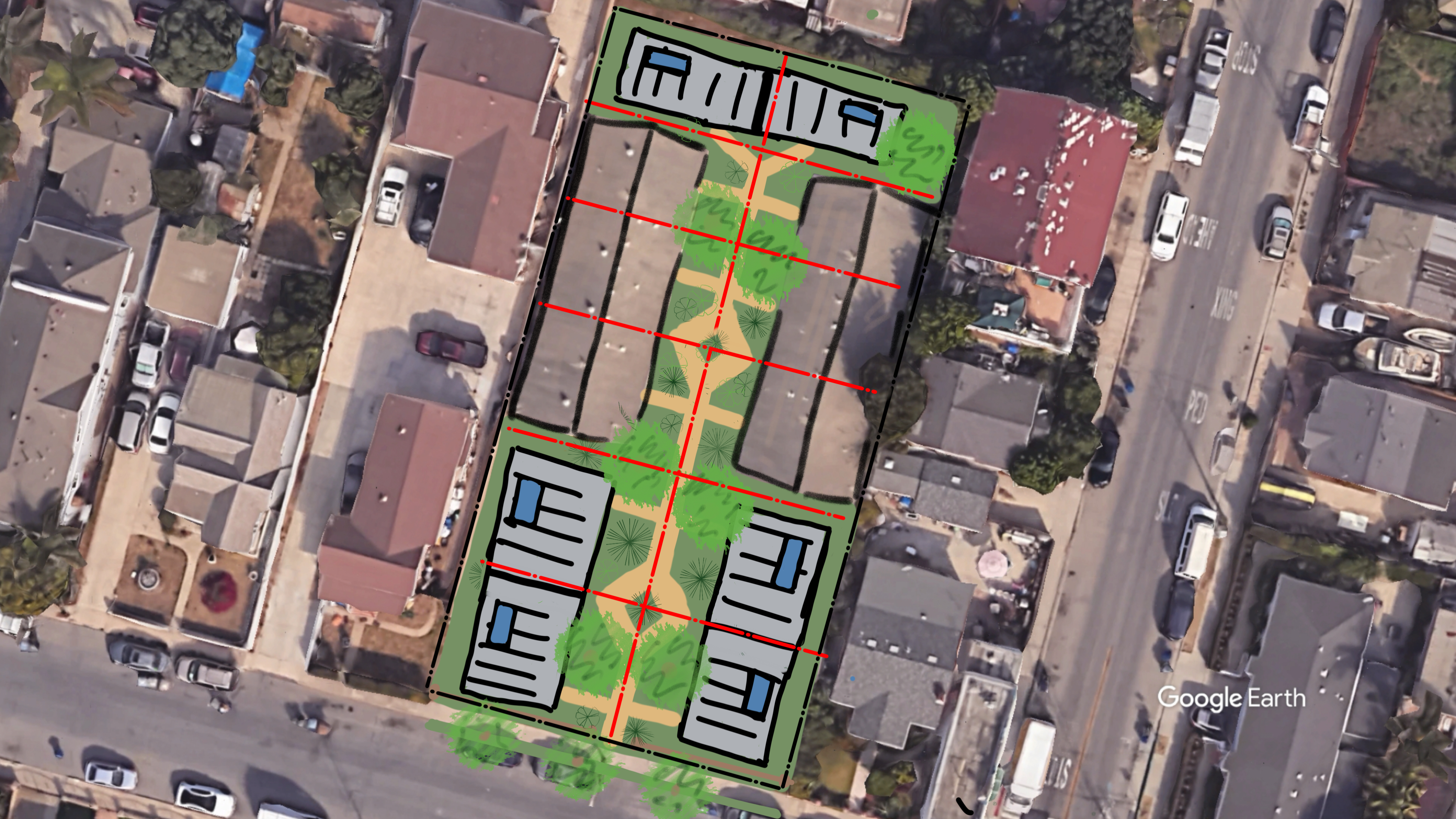 SHRA Multi-Family — after ministerial subdivision